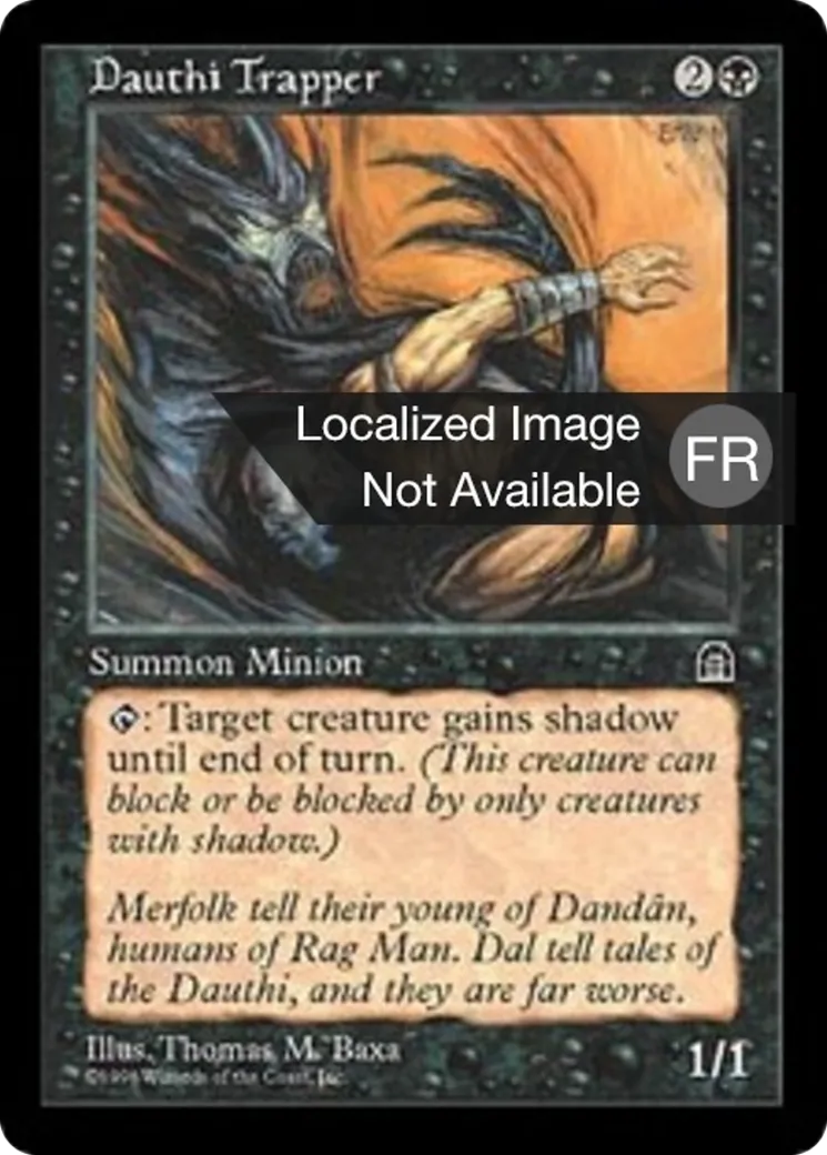 Trappeur dauthi — Stronghold — Magic: The Gathering