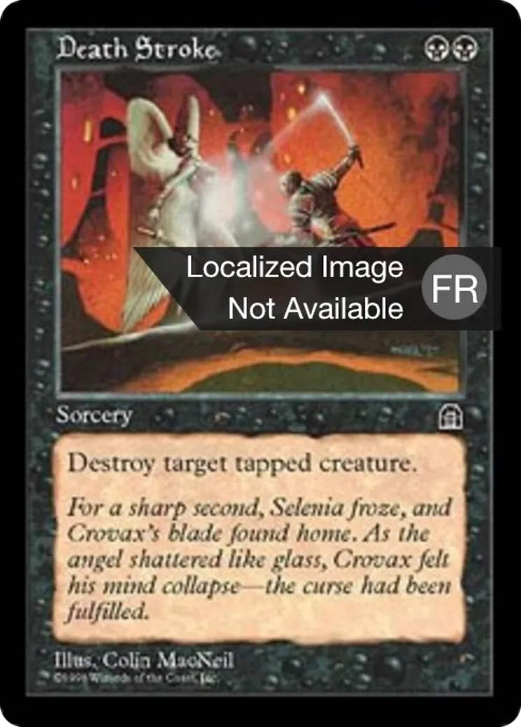 Botte mortelle — Stronghold — Magic: The Gathering