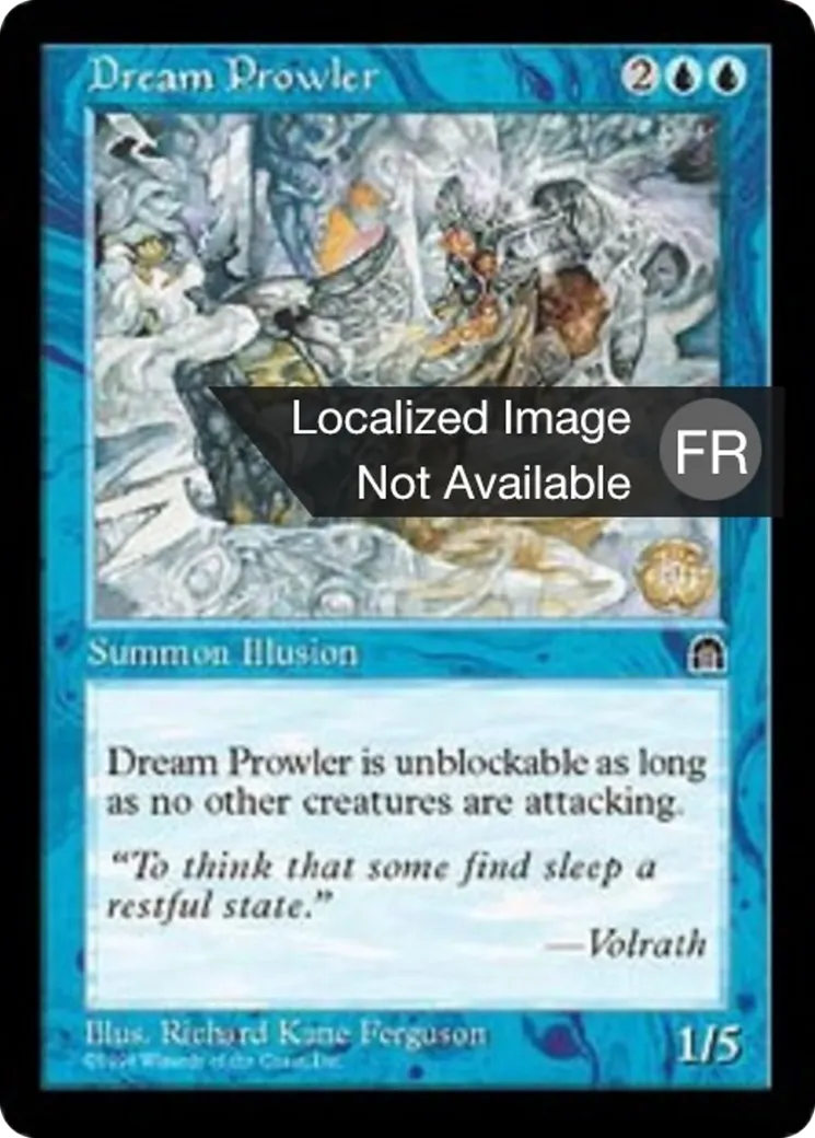 Rôdeur des rêves — Stronghold — Magic: The Gathering