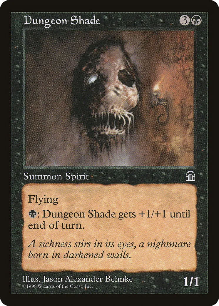 Dungeon Shade — Stronghold — Magic: The Gathering