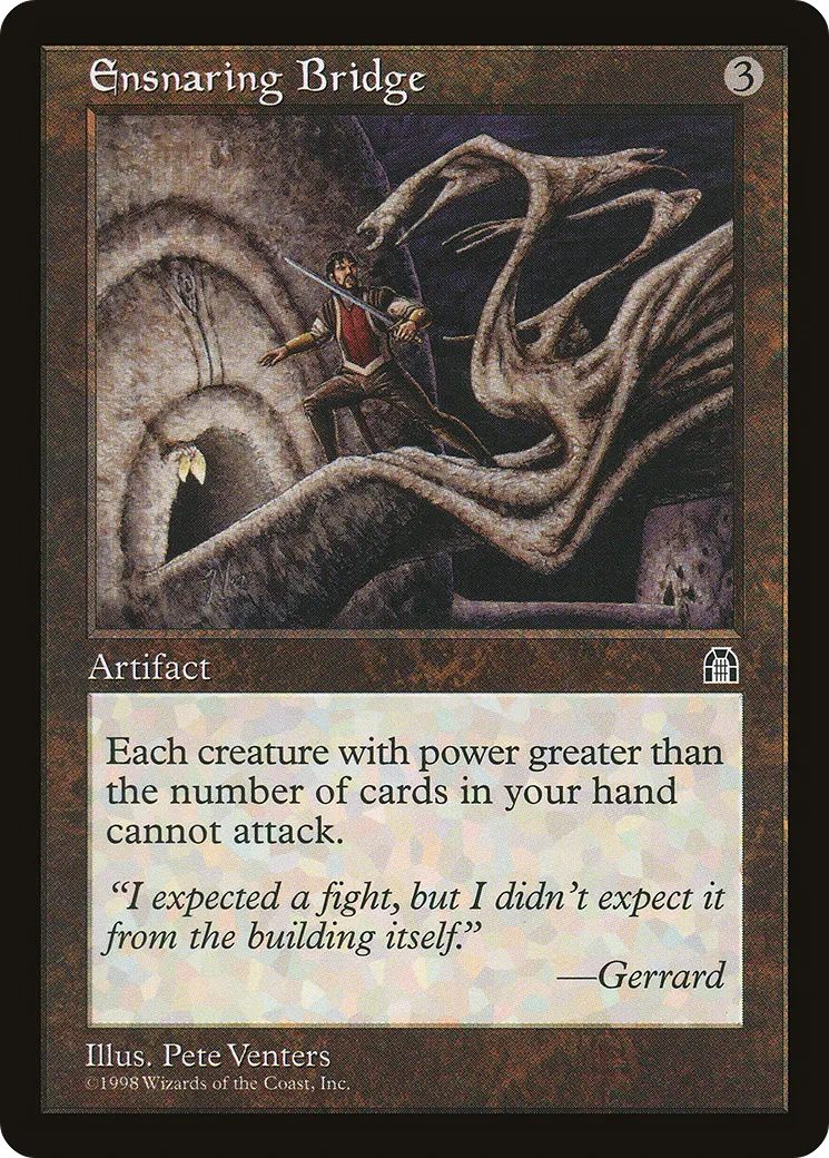 Ensnaring Bridge — Stronghold — Magic: The Gathering