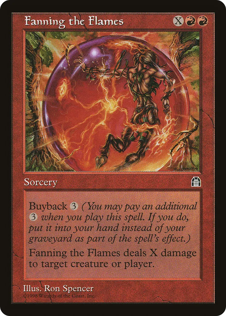 Fanning the Flames — Stronghold — Magic: The Gathering