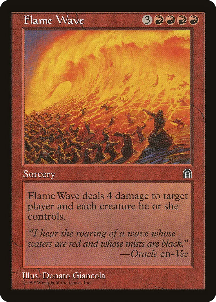 Flame Wave — Stronghold — Magic: The Gathering