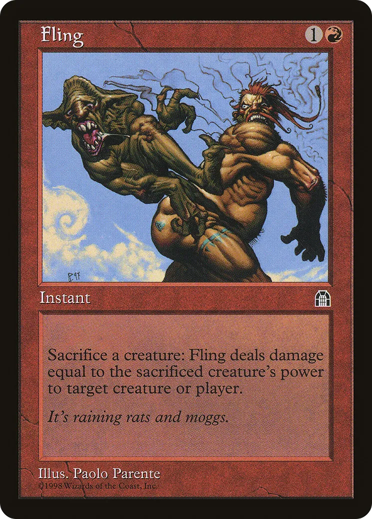Fling — Stronghold — Magic: The Gathering