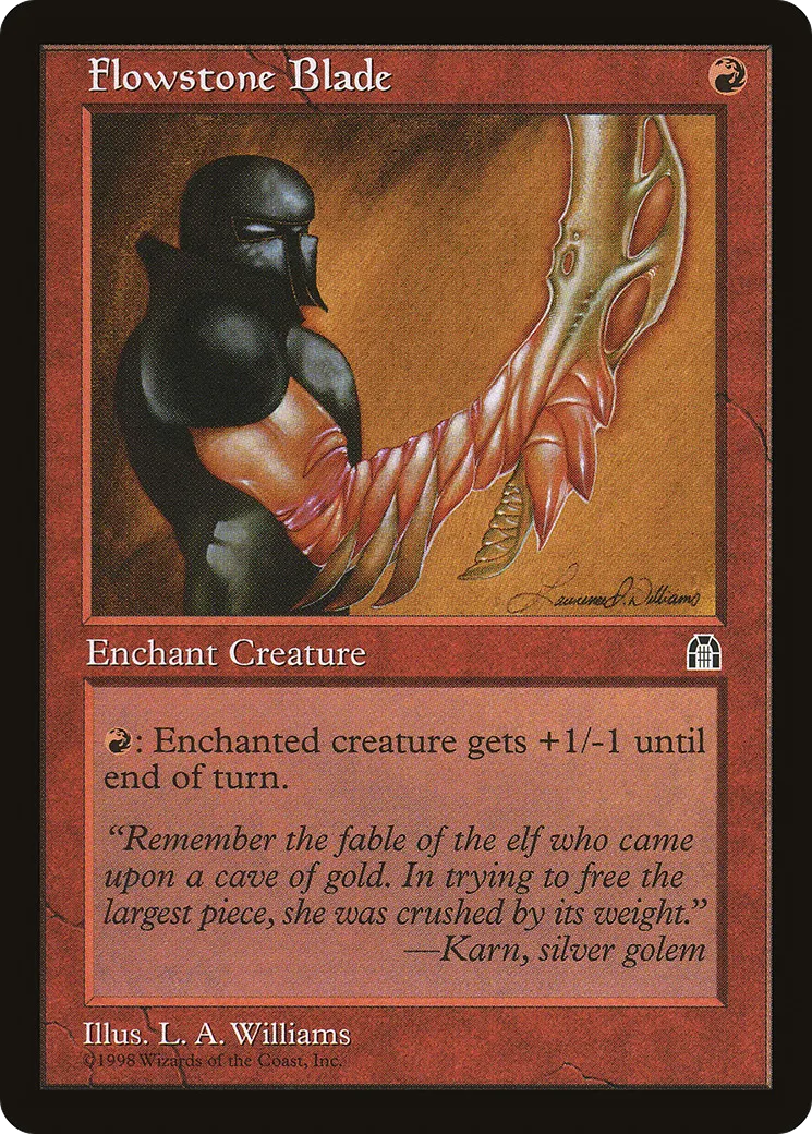 Lame de fluipierre — Stronghold — Magic: The Gathering