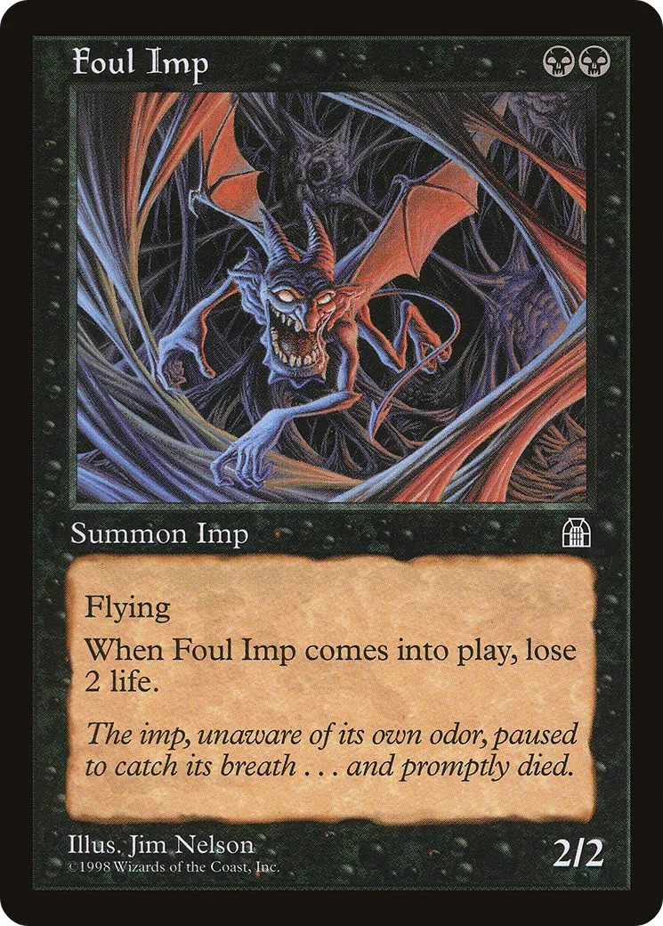 Foul Imp — Stronghold — Magic: The Gathering