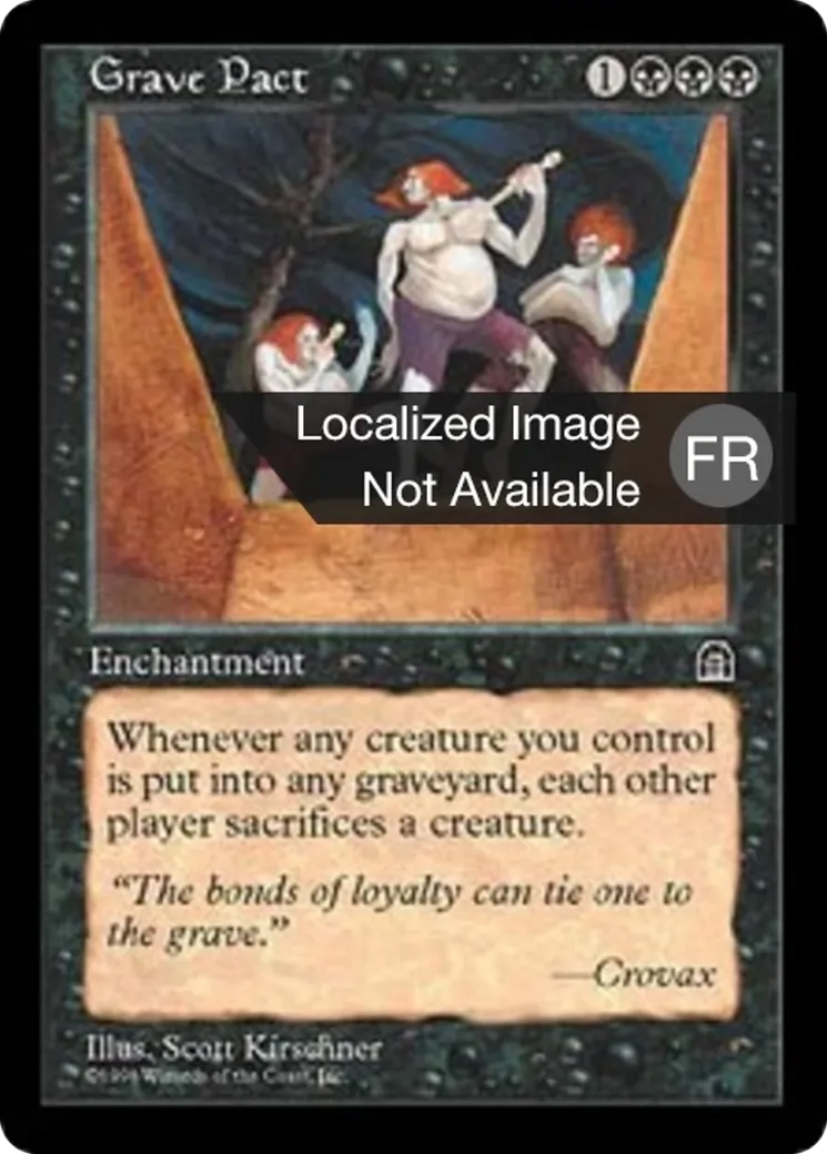 Pacte de la tombe — Stronghold — Magic: The Gathering
