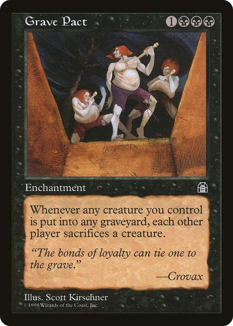 Grave Pact — Stronghold — Magic: The Gathering
