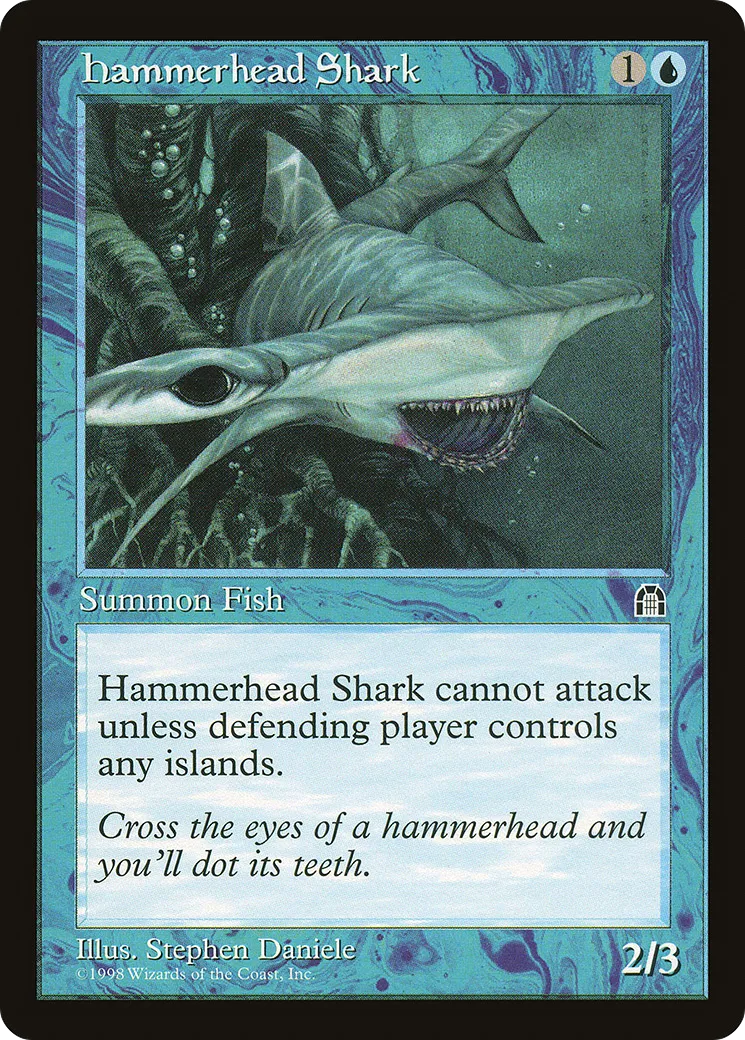 Hammerhead Shark — Stronghold — Magic: The Gathering