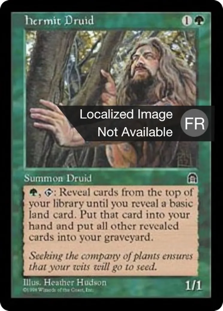 Druide ermite — Stronghold — Magic: The Gathering