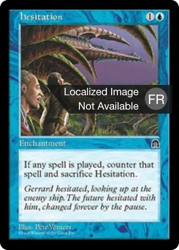Hésitation — Stronghold — Magic: The Gathering