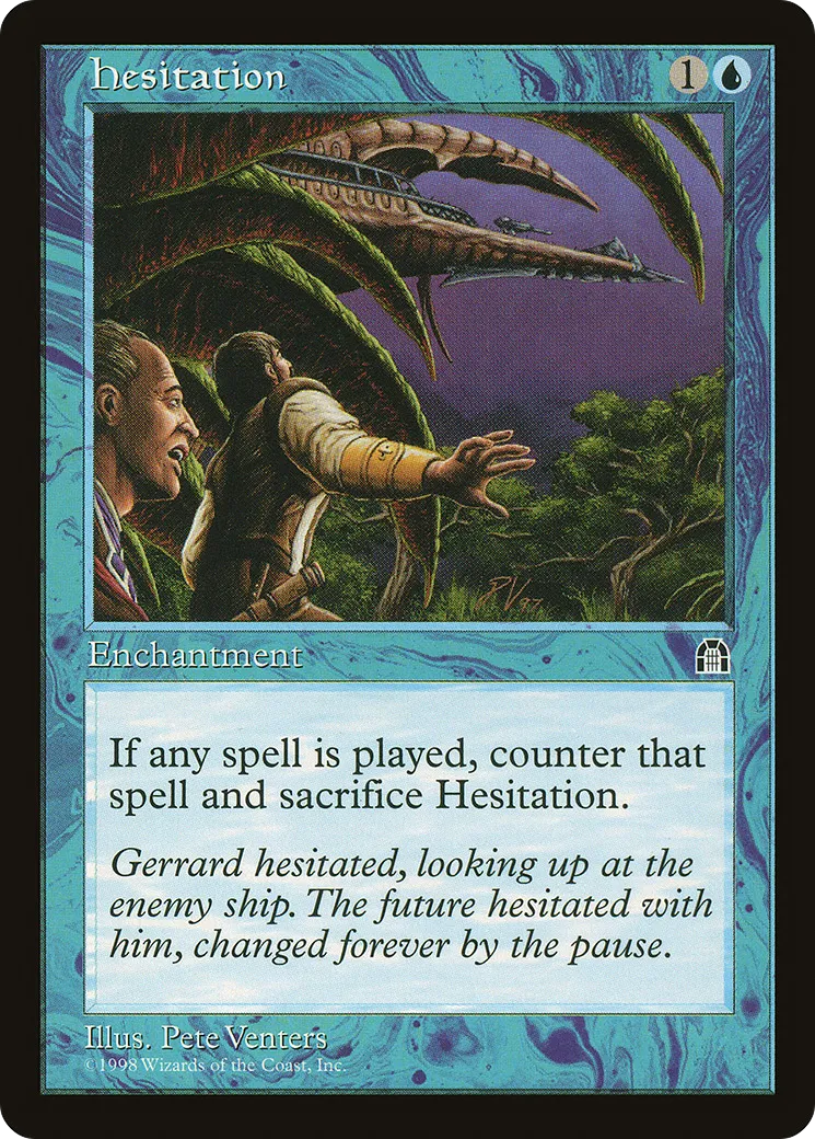 Hésitation — Stronghold — Magic: The Gathering