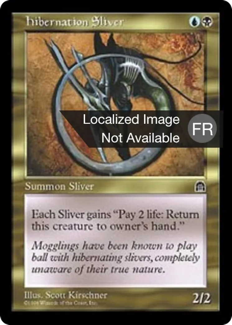 Slivoïde hibernateur — Stronghold — Magic: The Gathering