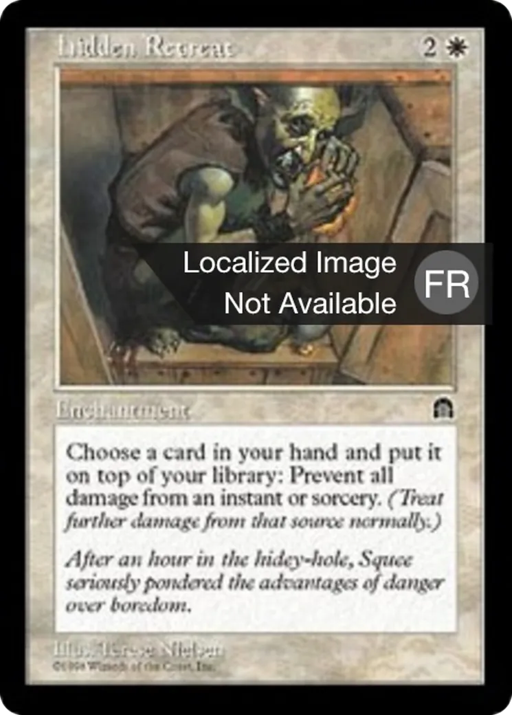 Refuge caché — Stronghold — Magic: The Gathering