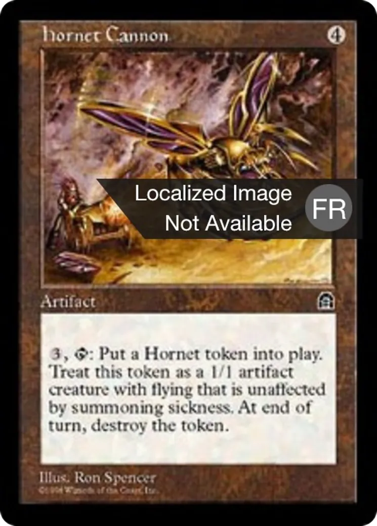 Canon à frelons — Stronghold — Magic: The Gathering