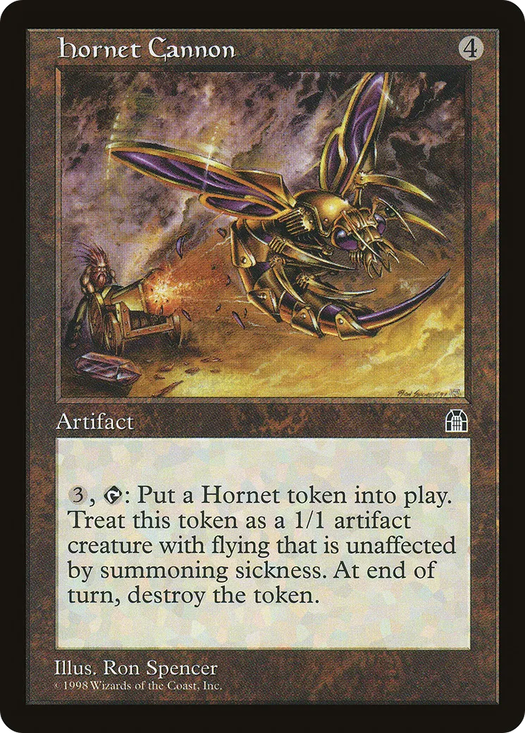 Hornet Cannon — Stronghold — Magic: The Gathering