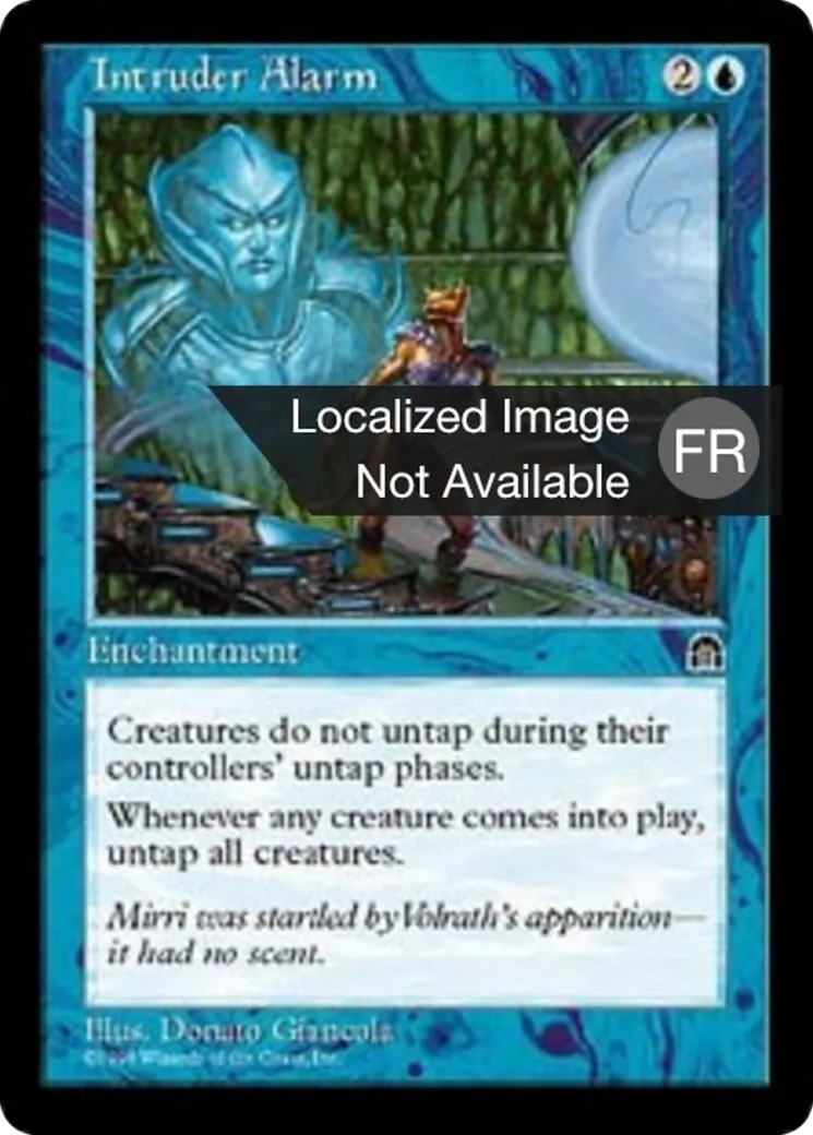 Signal d'alarme — Stronghold — Magic: The Gathering