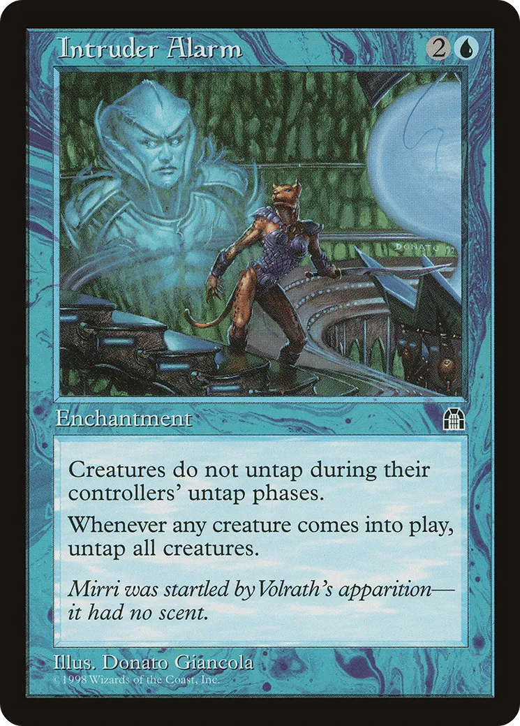 Intruder Alarm — Stronghold — Magic: The Gathering