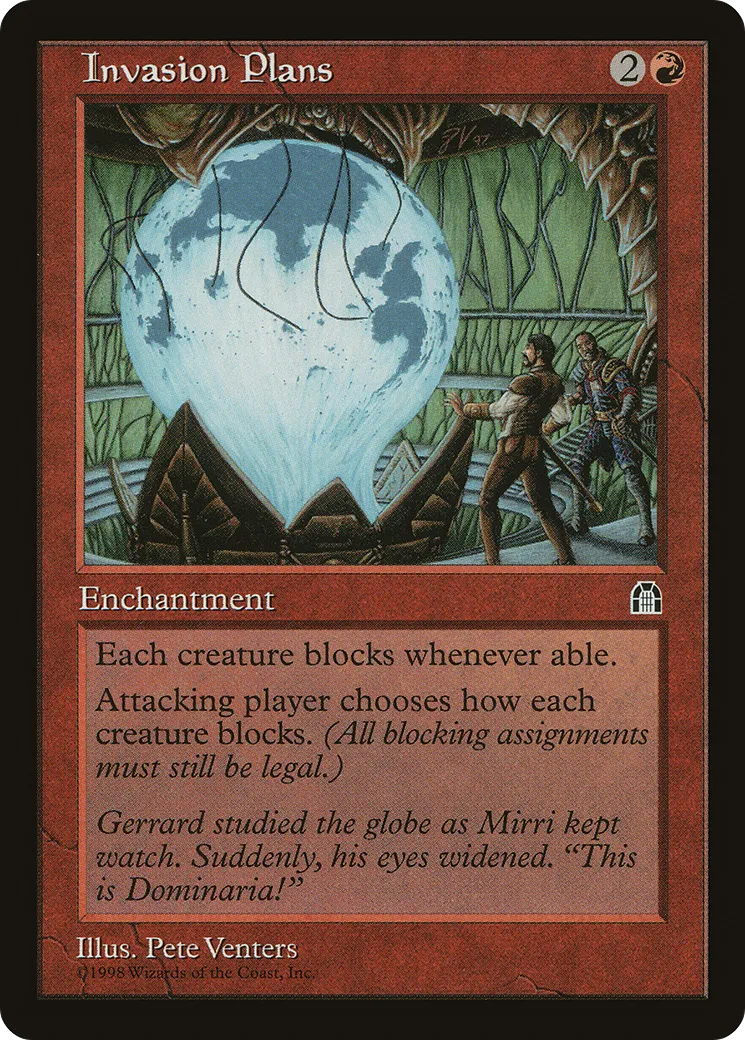 Invasion Plans — Stronghold — Magic: The Gathering