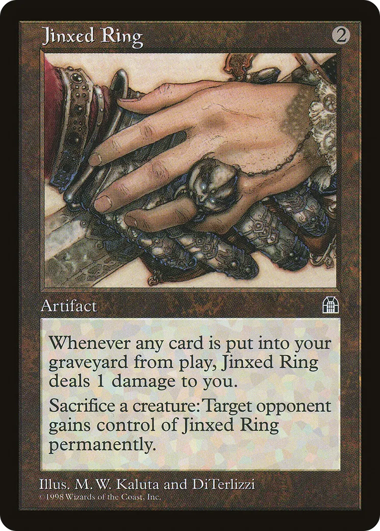 Jinxed Ring — Stronghold — Magic: The Gathering