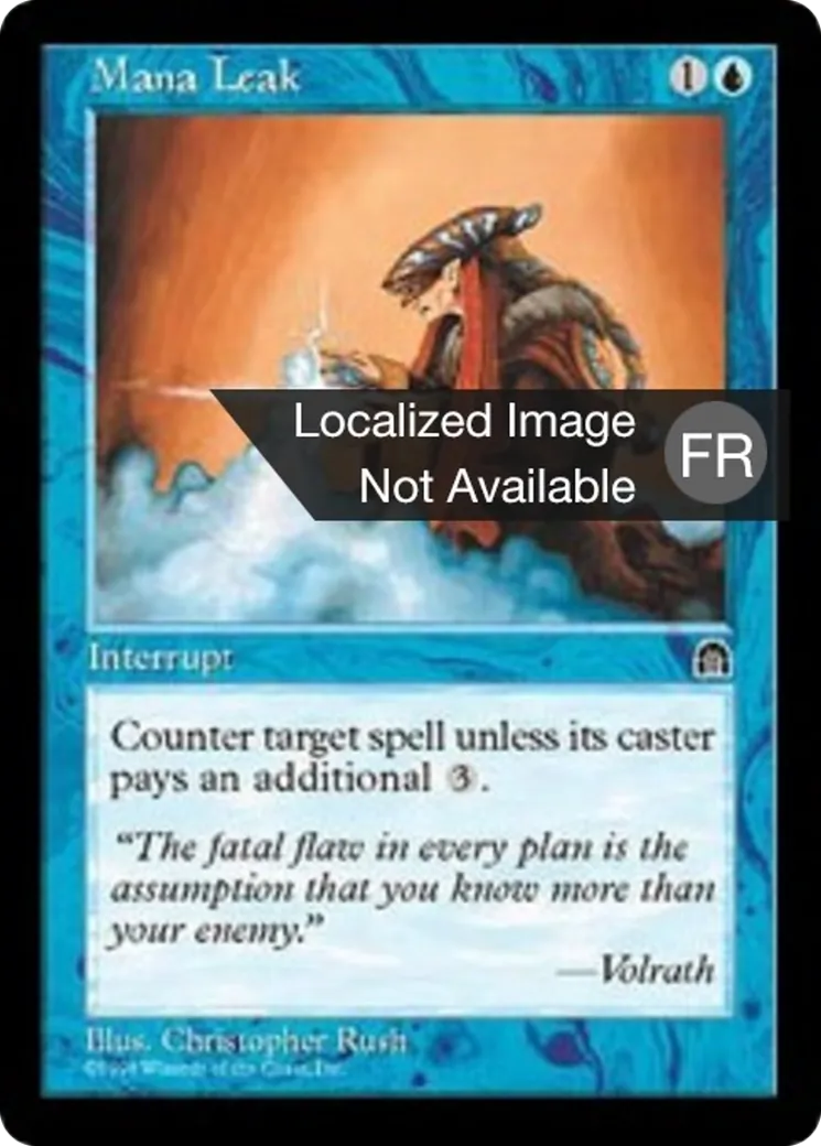 Fuite de mana — Stronghold — Magic: The Gathering