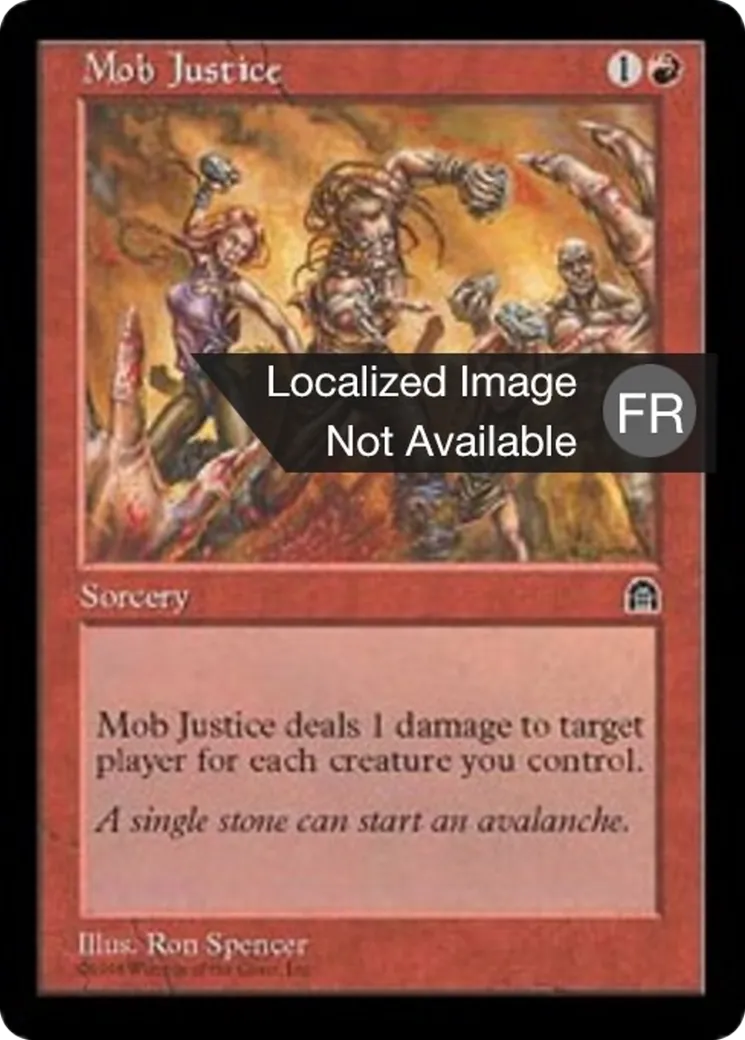 Justice populaire — Stronghold — Magic: The Gathering