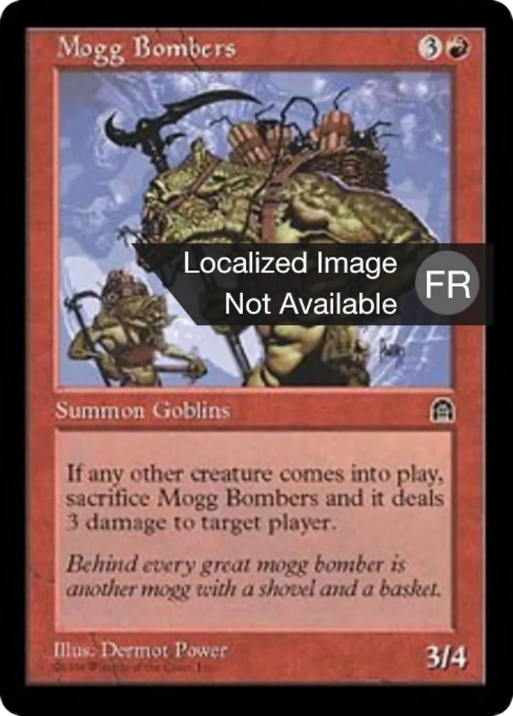 Moggs poseurs de bombes — Stronghold — Magic: The Gathering