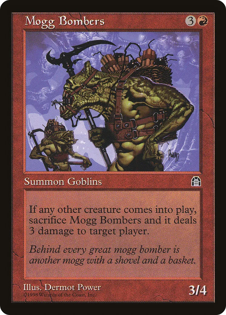 Moggs poseurs de bombes — Stronghold — Magic: The Gathering