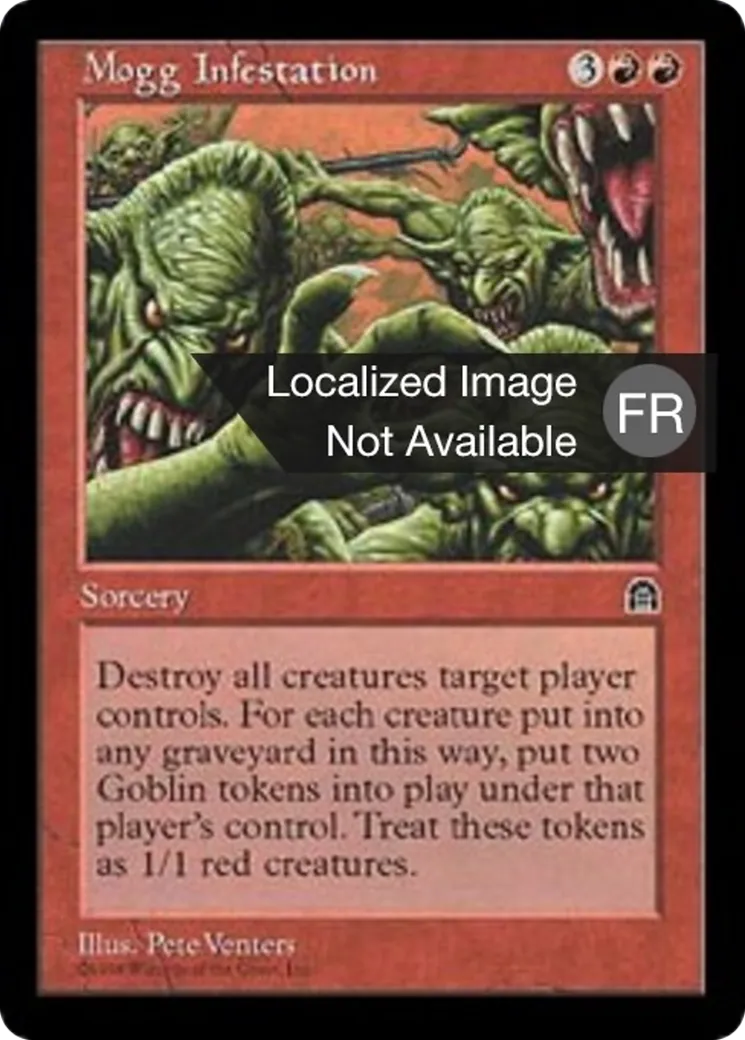 Infestation de moggs — Stronghold — Magic: The Gathering