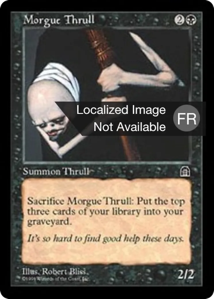 Srâne des morgues — Stronghold — Magic: The Gathering