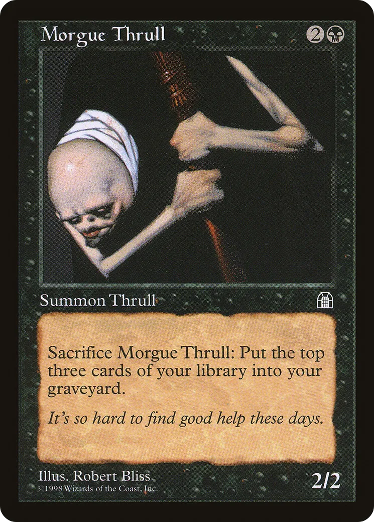 Morgue Thrull — Stronghold — Magic: The Gathering
