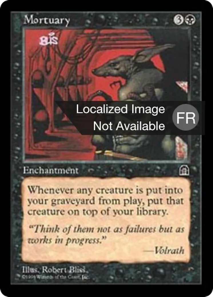 Chambre mortuaire — Stronghold — Magic: The Gathering