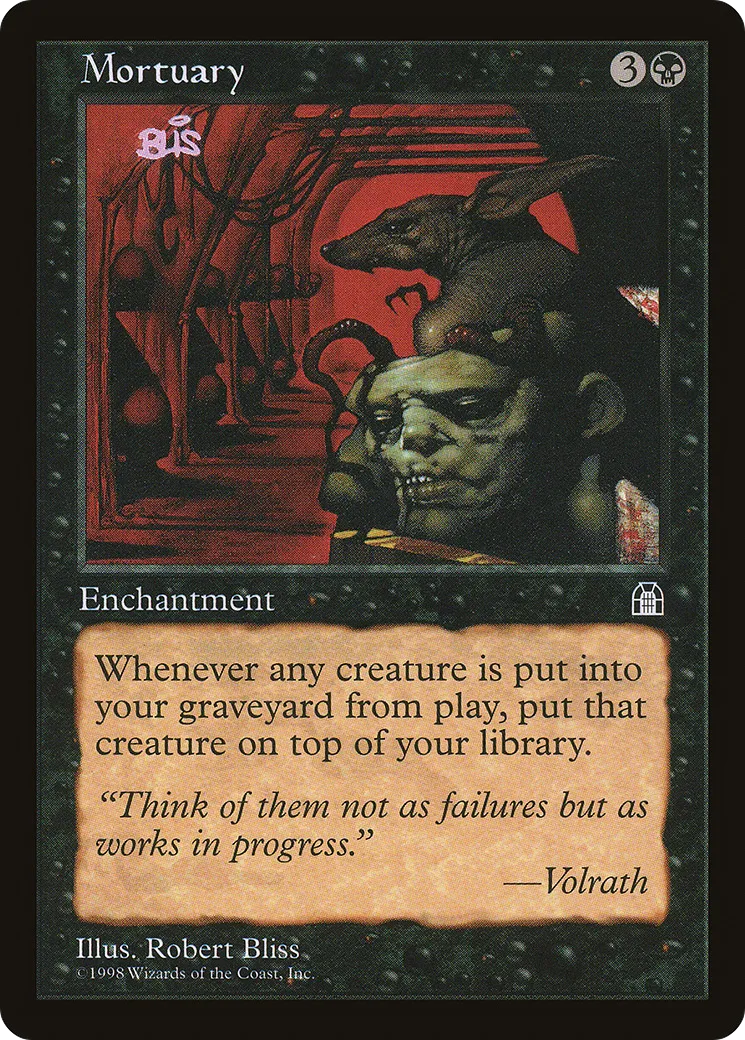 Mortuary — Stronghold — Magic: The Gathering