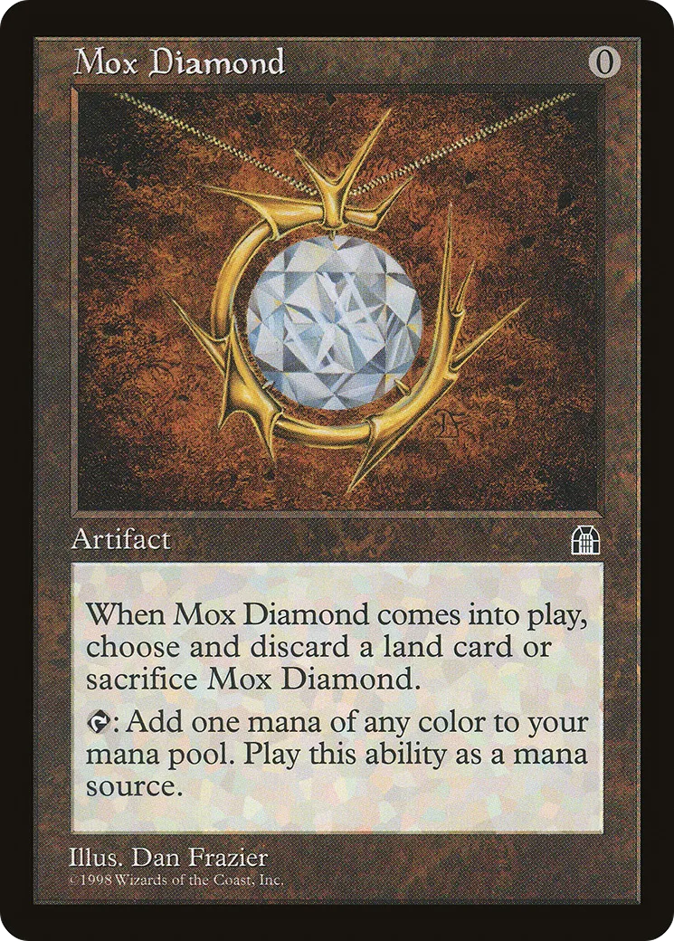 Mox Diamond — Stronghold — Magic: The Gathering