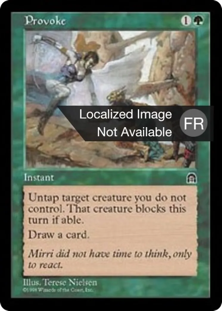 Provocation — Stronghold — Magic: The Gathering