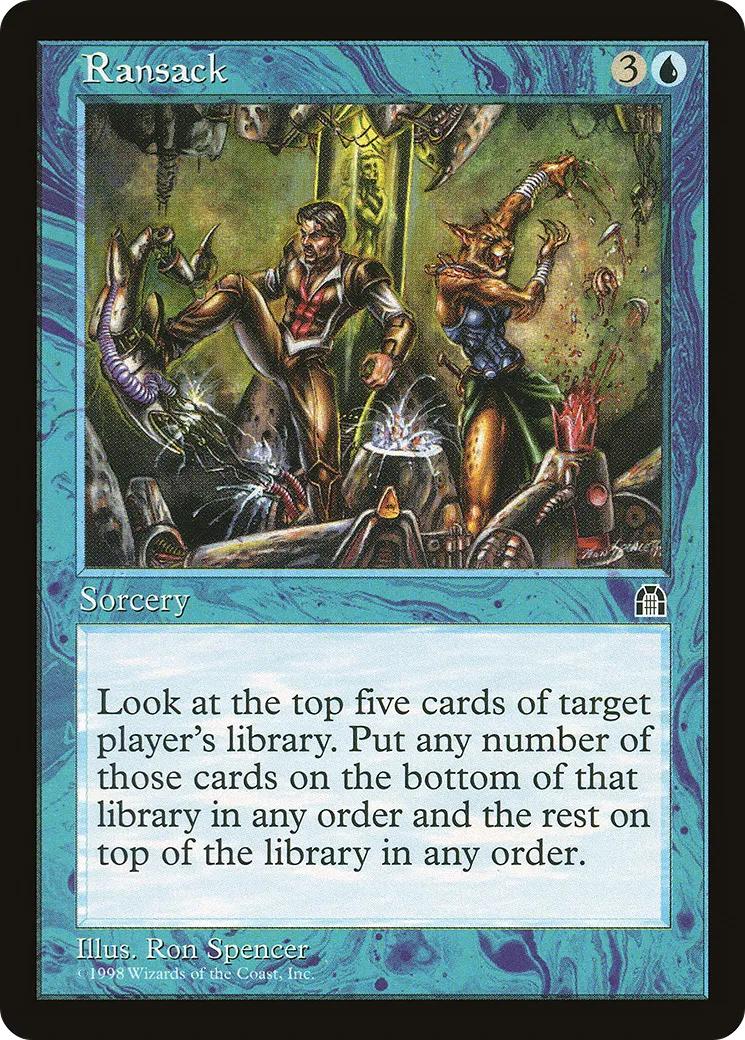 Mise à sac — Stronghold — Magic: The Gathering