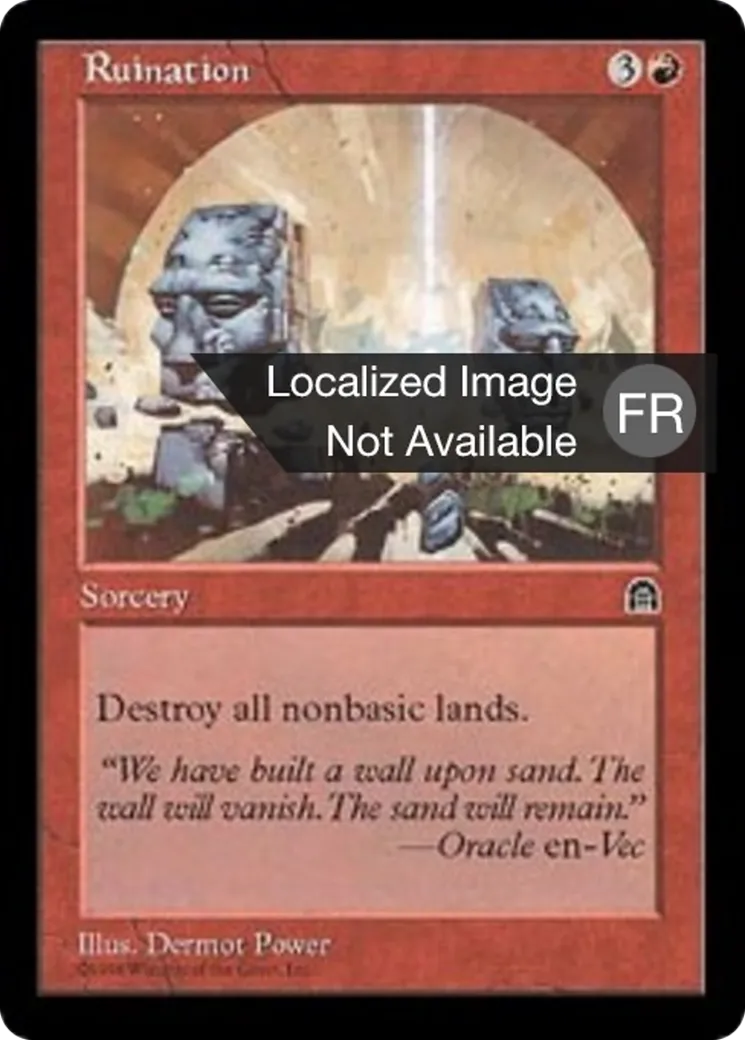 Ruine — Stronghold — Magic: The Gathering