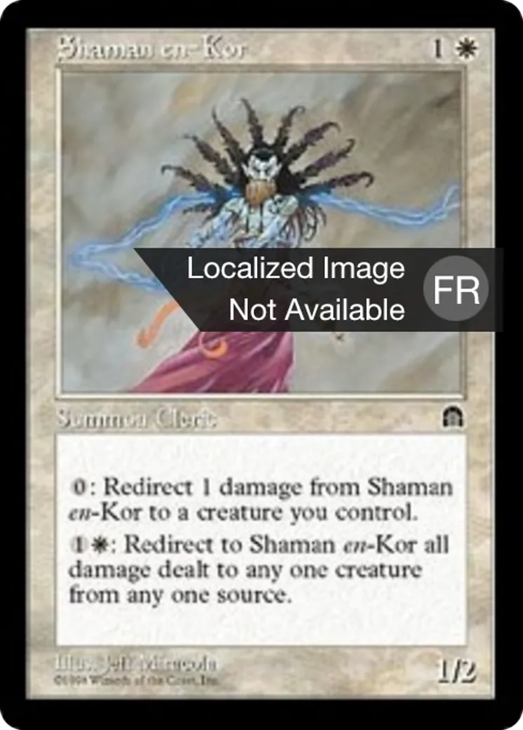 Shamane en-Kor — Stronghold — Magic: The Gathering