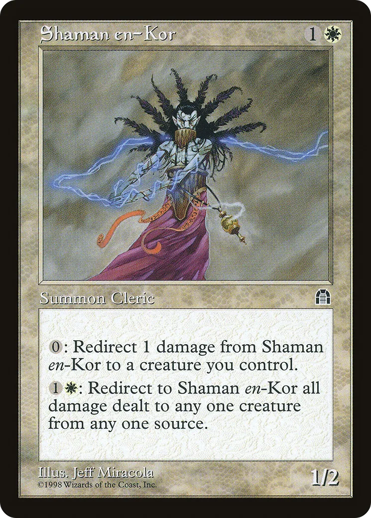 Shaman en-Kor — Stronghold — Magic: The Gathering