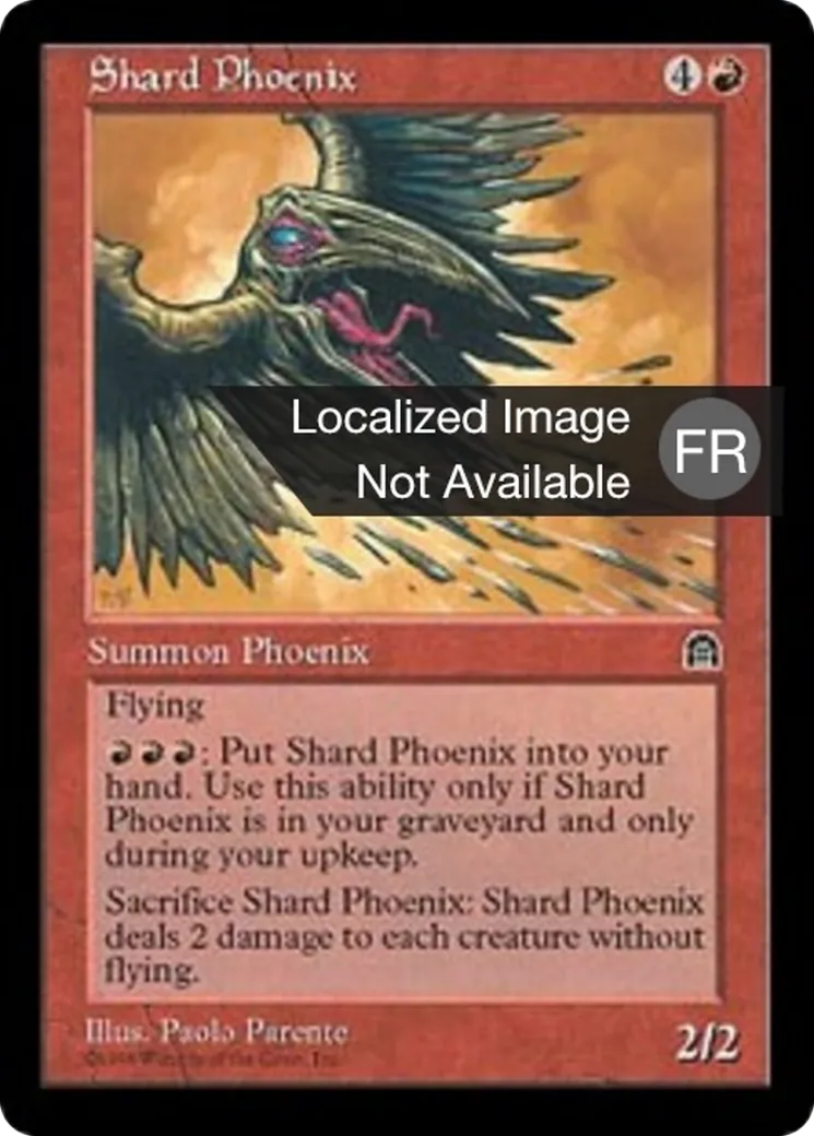 Phénix d'échardes — Stronghold — Magic: The Gathering