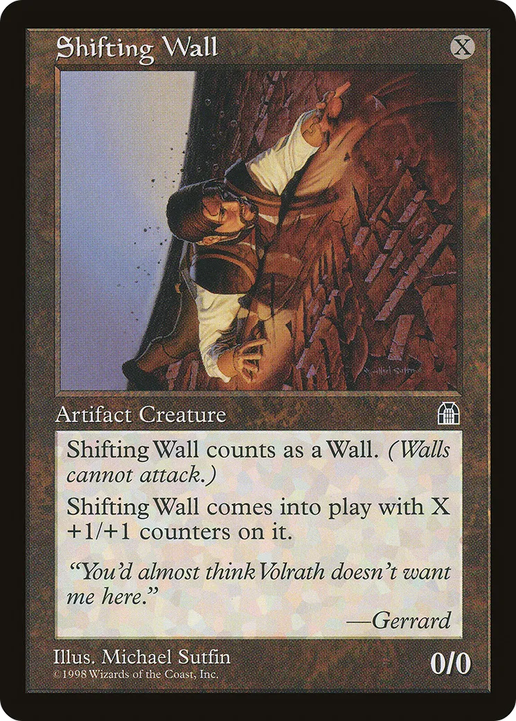 Shifting Wall — Stronghold — Magic: The Gathering