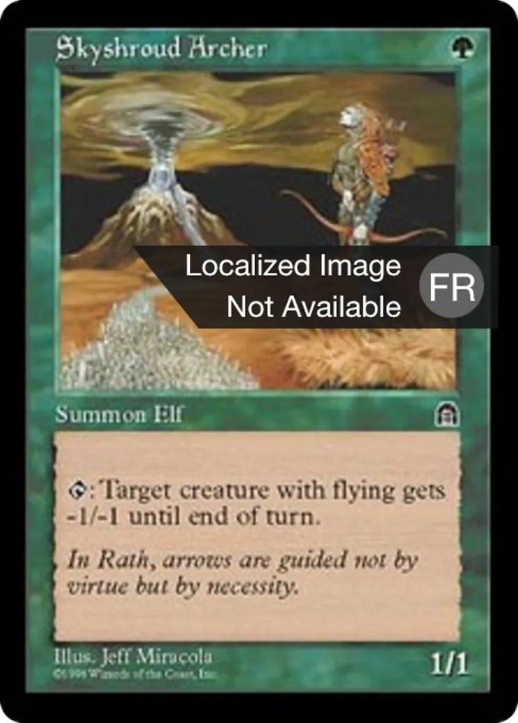 Archer de Linciel — Stronghold — Magic: The Gathering