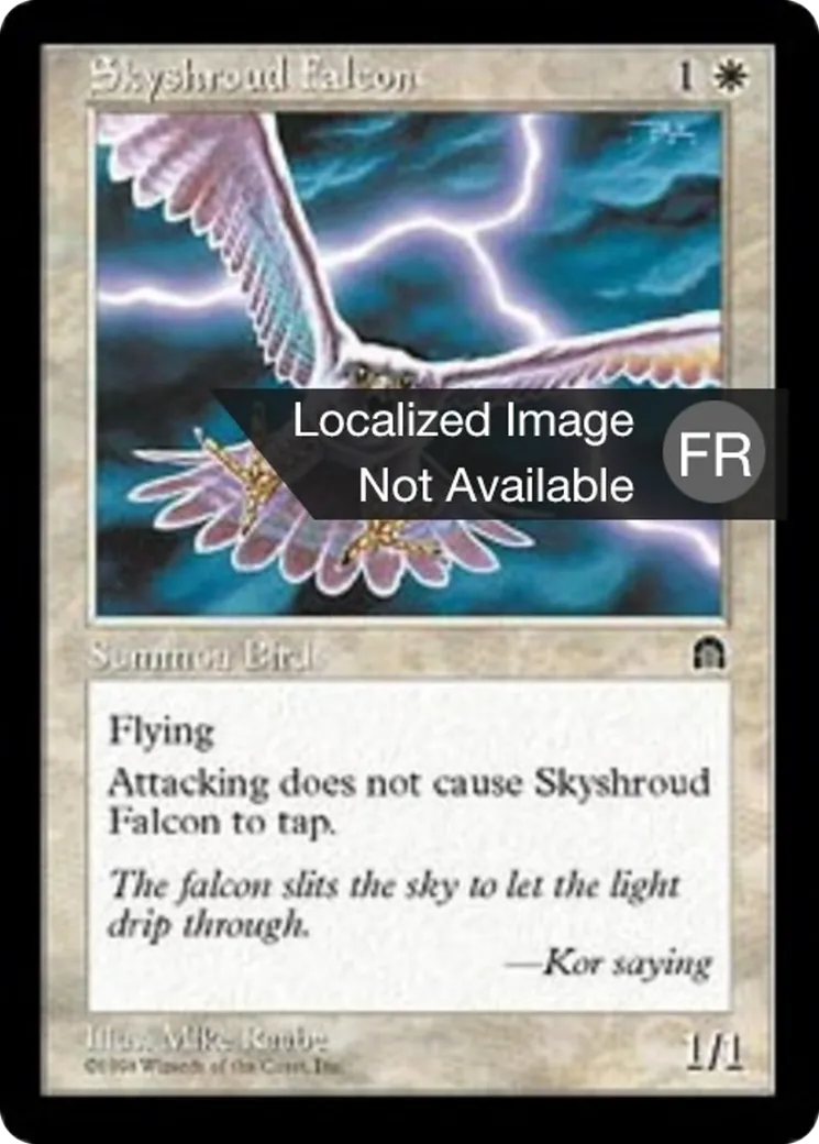 Faucon de Linciel — Stronghold — Magic: The Gathering