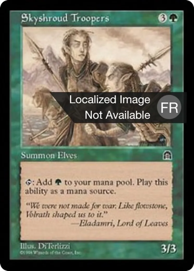 Troupiers de linciel — Stronghold — Magic: The Gathering