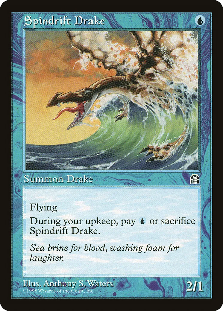 Spindrift Drake — Stronghold — Magic: The Gathering