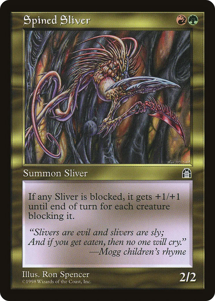 Spined Sliver — Stronghold — Magic: The Gathering
