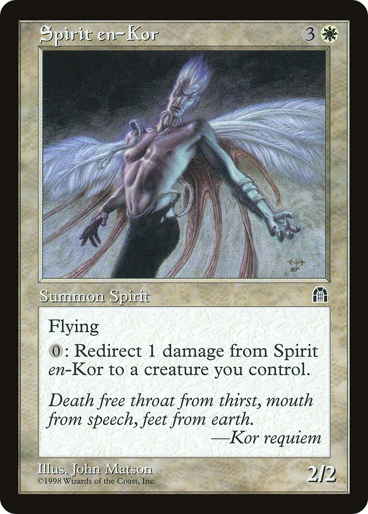 Spirit en-Kor — Stronghold — Magic: The Gathering