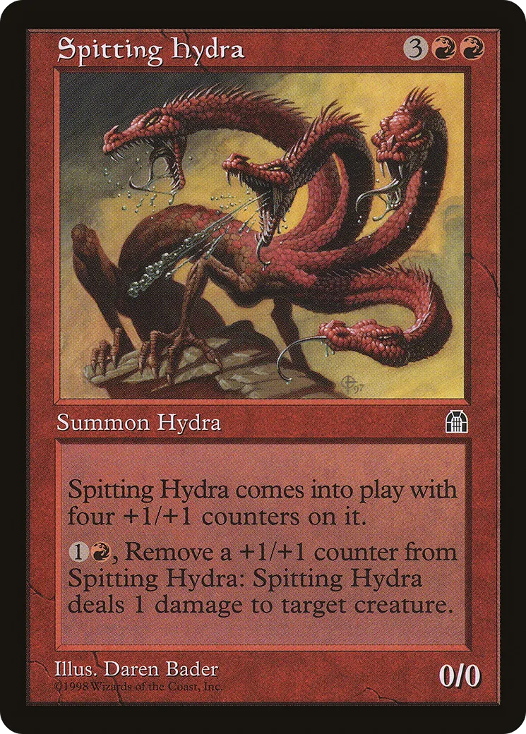 Hydre cracheuse — Stronghold — Magic: The Gathering