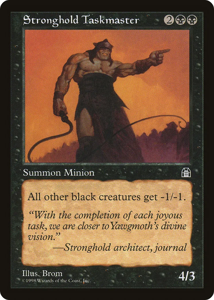 Maton de la forteresse — Stronghold — Magic: The Gathering