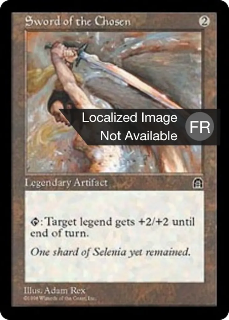 Épée de l'élu — Stronghold — Magic: The Gathering